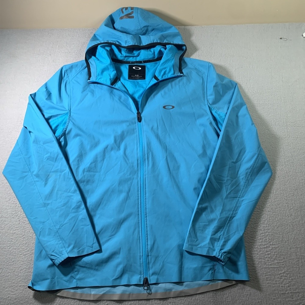 Oakley Rotation Atomic Blue Men's Hoodie Jacket Size XL